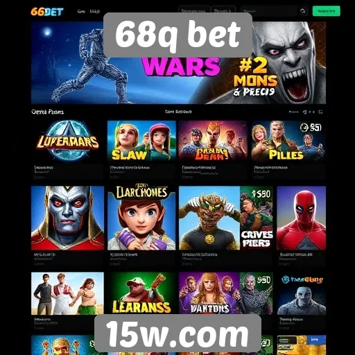 Análise das ofertas de jogos no site 68q bet
